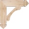 Ekena Millwork Legacy Arts & Crafts Smooth Bracket, Douglas Fir, 3 1/2"W x 16"D x 16"H BKT04X16X16LEC03SDF - alternate 2